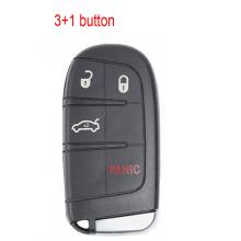 3+1 button Smart Remote Key Fob 433MHz for Fiat 500 500L 500X for Jeep Compass Renegade M3N-40821302 id46