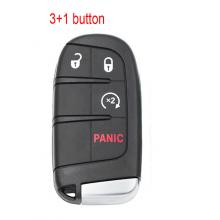 3+1 button Smart Remote Key Fob 433MHz for Fiat 500 500L 500X for Jeep Compass Renegade M3N-40821302 id46