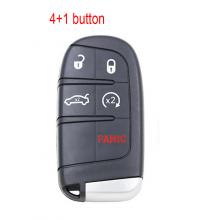 4+1 button Smart Remote Key Fob 433MHz for Fiat 500 500L 500X for Jeep Compass Renegade M3N-40821302 id46