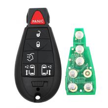5+1 Buttons Smart Key 434Mhz for Chrysler #9 PCF7941 ID46 FCC ID: M3N5WY783X/ IYZ-C01C