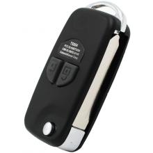 Folding 2 Button Remote Key Shell Case Blank Fob for for Suzuki Grand Vitara Swift Ignis SX4 Liana Alto HU133R blade