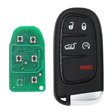 5 button Smart Remote Key Fob for Jeep Cherokee RAM 433MHz 7953M 4A Chip FCC: GQ4-54T