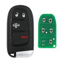3+1 button Smart Remote Key Fob for Jeep Cherokee RAM 433MHz 7953M 4A Chip FCC: GQ4-54T