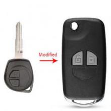 Flip Folding 2 Button Remote Key Shell Case Blank Fob for for Suzuki Grand Vitara Swift Ignis SX4 Liana Alto SZ11R Blade
