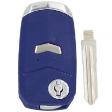 1 Button Flip Remote Key Shell for Fiat (Blue)
