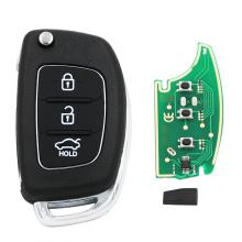 Floding Smart Remote key Fob 3 Button 434MHz ID46 Chip for Hyundai IX35 2013-2015