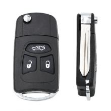 3 Button Modified Remote Key Shell For Chrysler