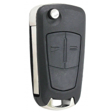 2 Buttons Flip Remote Key Shell for Opel
