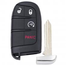 Remote Key Shell 3+1 Button For Chrysler