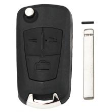 3 Buttons Modified Filp Remote Key Shell (HU100A) for Opel