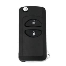 Modified Flip Remote Key Shell For Chrysler 2 Button