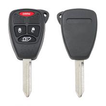 3+1 Buttons Remote Key Shell for Chrysler (small button）