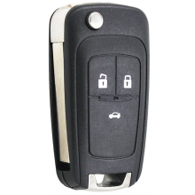 Remote Key Shell 3 Button For Opel HU100 Blade