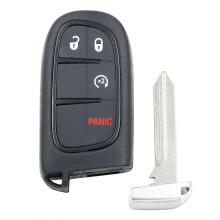 4 button Smart Remote Key Fob shell for Jeep Cherokee RAM