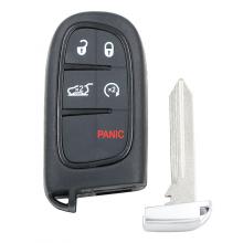 5 button Smart Remote Key Fob shell for Jeep Cherokee RAM