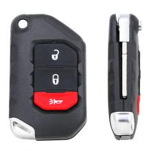 2+1 Button Smart Remote Key Shell Case for the JEEP for Chrysler with SIP22 blade