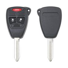 2+1 Buttons Remote Key Shell for Chrysler