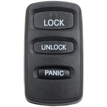3 Buttons Remote Key Shell for Mitsubishi