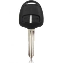 Remote Key Shell 2 Button for Mitsubishi (Left Blade ,No Logo)