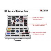KEYDIY KD Luxury Display Case Aluminum box with 40pcs KD Remotes and 1pcs KD MINI Cable for KD-X2/KD900