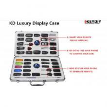KEYDIY KD Luxury Display Case Aluminum box with 40pcs KD Remotes and 1pcs KD MINI Cable for KD-X2/KD900