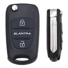 for Hyundai Elantra 3 Button Remote Key Shell