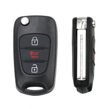 3 button Flip Remote Key Shell for Hyundai I30/IX35 kia Sportage Sorento Soul
