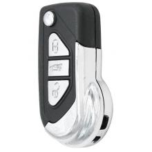 Modified Flip Remote Key Shell for Peugeot / Citroen with battery holder 3 Buttons VA2 blade