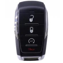 3+1 Button Smart Remote Key shell Case for the Dodge with CY24 small key