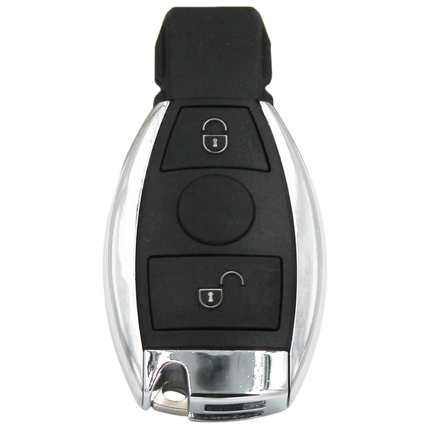 Keyless Remote Key Fob 2 Button BGA style with Chip for Mercedes-Benz 2000+ 433MHz