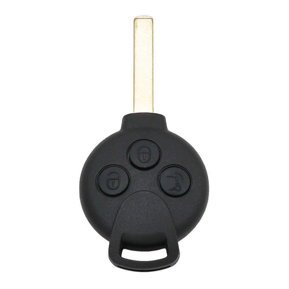 3 Buttons Remote Key/Smart Key 433Mhz, with 7941 Chip, CR2016 Battery for Benz Smart Fortwo 451 2007-2013