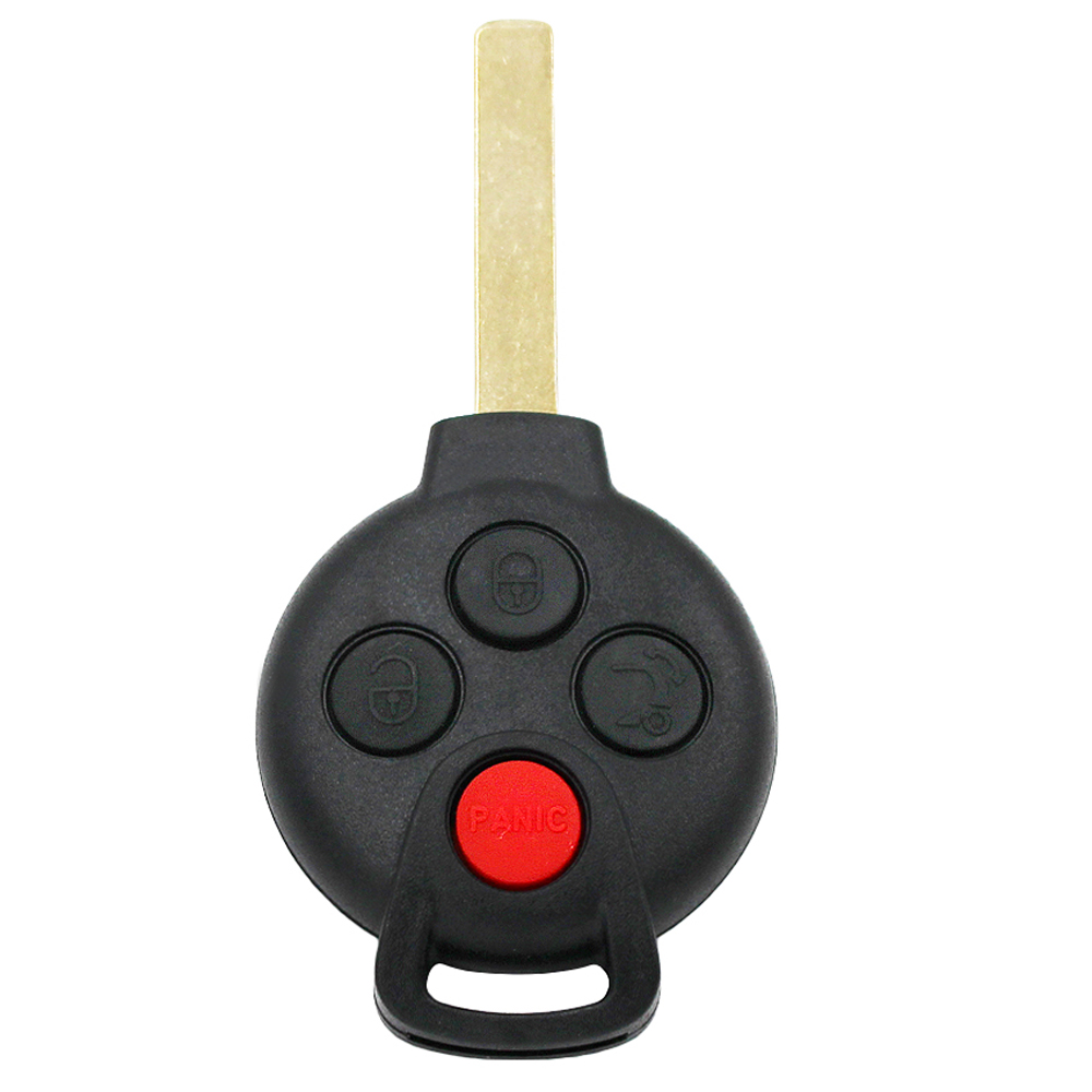 Smart Remote Key 3+1 Button 315MHZ ID46 CHIP for Mercedes-Benz Smart 2005-2015 FCC ID: KR55WK45144