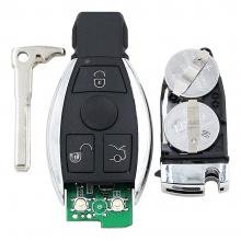 Remote Key Fob 3 Button BGA NEC style with Chip for Mercedes-Benz 2000+ ，433MHz/315MHz can adjust ( QN)
