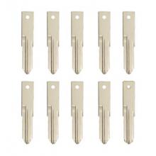 Uncut VAC102 Key Blade for Renault Sandero Megan Modus Clio Kangoo Logan Key Shell Cover Case Fob