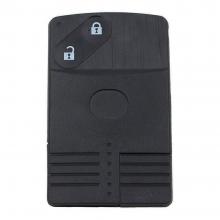 2 Buttons Smart Card Remote Key Shell Fob for Mazda 5 6 CX-7 CX-9 RX8 Miata