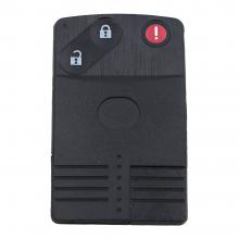 2+1 Buttons Smart Card Remote Key Shell Fob for Mazda 5 6 CX-7 CX-9 RX8 Miata