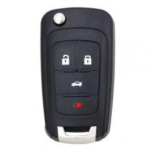 Remote Key 4 Button For Chevrolet 433MHZ HU100 Blade