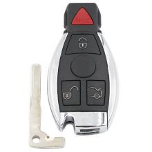 4 Button Remote Car Key Shell Fob Case For Mercedes For Benz A B C E S Class W203 W204 W205 W210 W211 W212 W221 W222