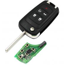 Remote Key 5 Button For Opel 315MHZ HU100 Blade