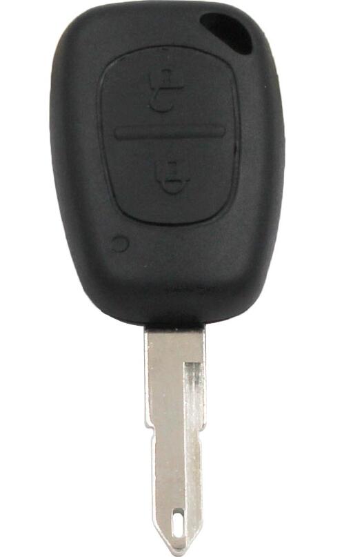 2 Buttons Remote Key Shell for Renault