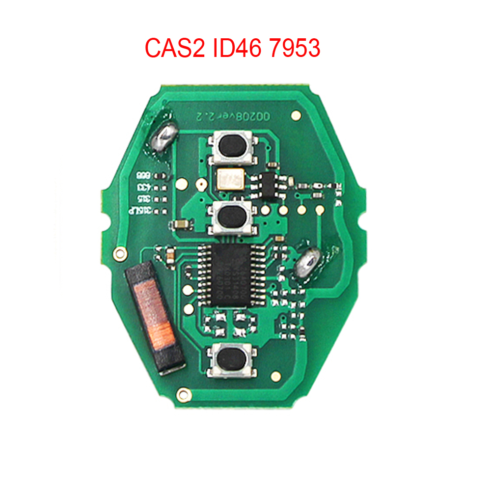 3 Buttons 315LP MHZ ID46 Chip Remote Key Borad for BMW CAS2 5 Series