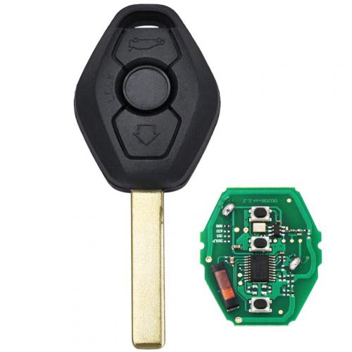 3 Buttons 315LP MHZ ID46 Chip Remote Key for BMW CAS2 5 Series