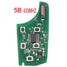 5 Button 433MHZ ID46 Remote Key Board For Chevrolet Camaro Cruze Equinox Impala Spark Sonic Volt