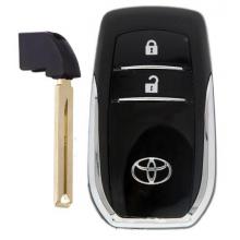 2 Button Smart Remote Key Case shell for Toyota TOY12 Blade