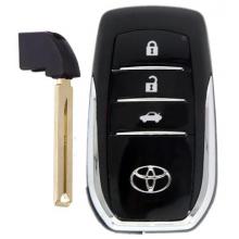 3 Button Smart Remote Key Case shell for Toyota TOY12 Blade ( For car ）