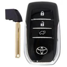 3 Button Smart Remote Key Case shell for Toyota TOY12 Blade ( For SUV）