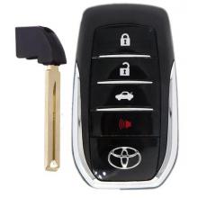 3+1 Button Smart Remote Key Case shell For  Toyota Camry TOY12 Southeast Asia 2015-2018