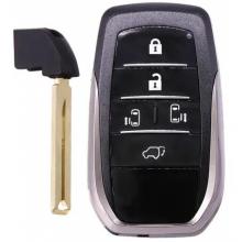 5 Button Keyless Smart Remote Key 312MHz A9 Chip For Toyota Board 0120 With TOY12 Balde