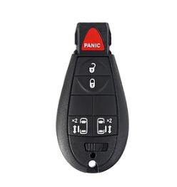 4+1 Buttons Remote Key Shell for Chrysler #8