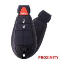 Keyless-Go Remote Key 2+1 Button ASK433.92MHz For  Chyrsler/Dodge/Jeep PCF7953A ID46 Chip FCC ID: IYZ-C01C  CY24 blade